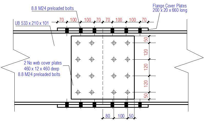 Design Of Bolted Beam Splice Connections According To Ec3 Structville