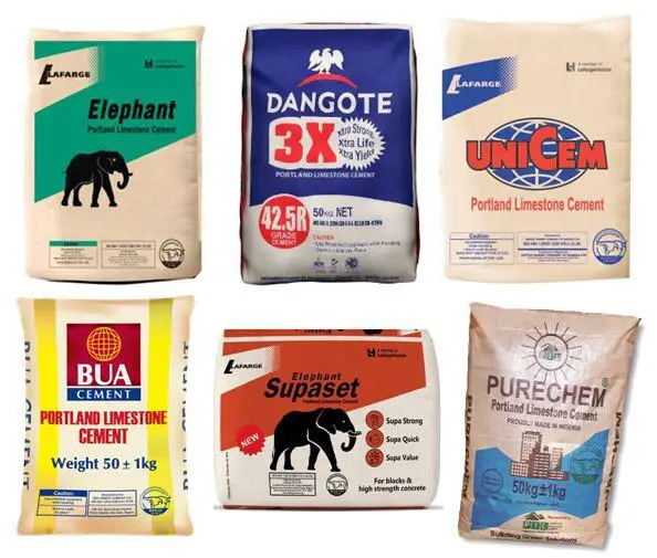 Cement brands in Nigeria