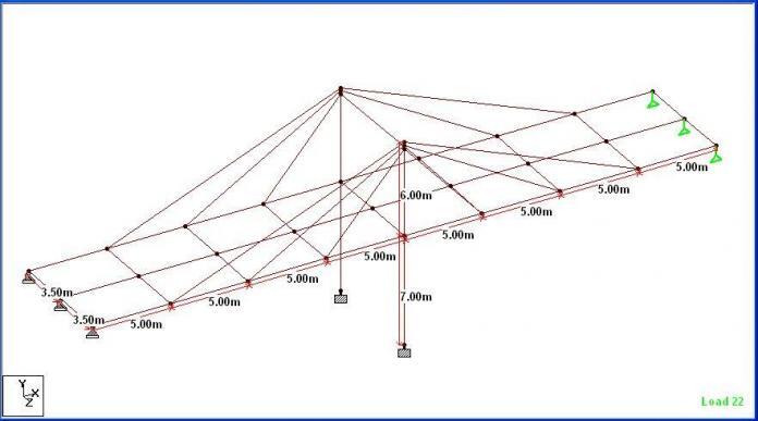 Design of Suspension Bridge Using Staad Pro - Cook Prinkin