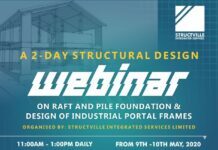 Structville Webinar on Structural Design (May, 2020)