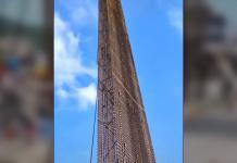 Massive Diaphragm Wall Reinforcement Installation (Video and Discussion)