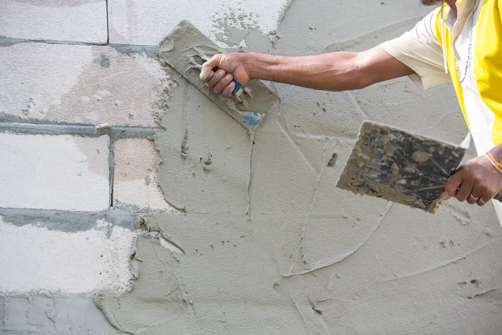 concrete plaster wall repair