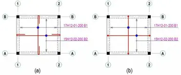 Slab Reinforcement Plan Flat Slab For Construction | Flat Slab