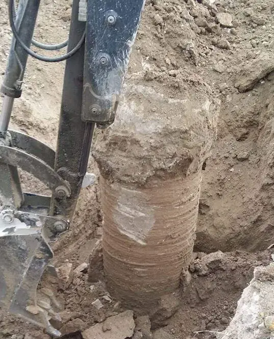 deep soil mixing column