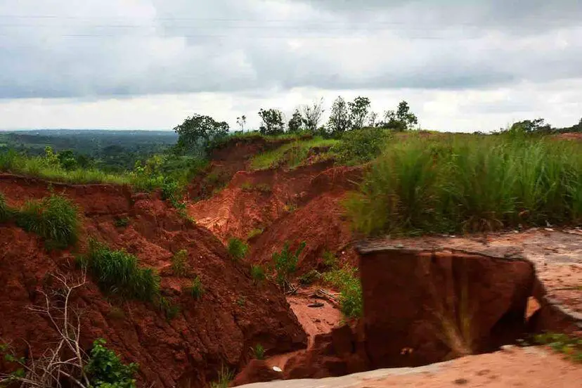 gully in Nigeria