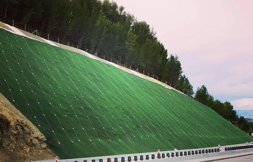 Geosynthetics in slope protection