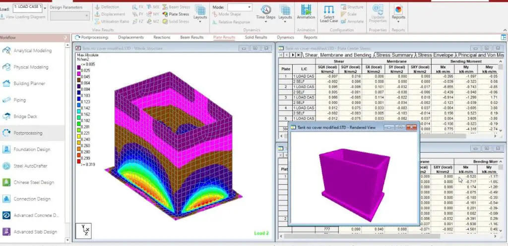 Staad pro is one of Top 20 Structural Analysis and Design Software