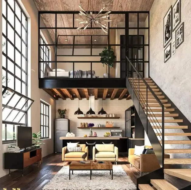 Typical loft apartment